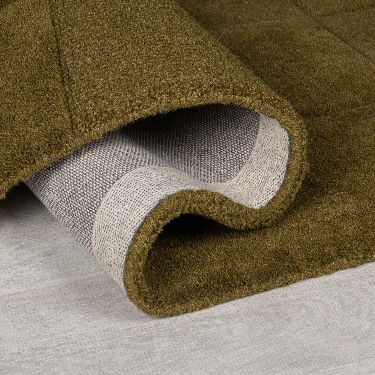 Luxury Rug - Xeano Checkerboard Green