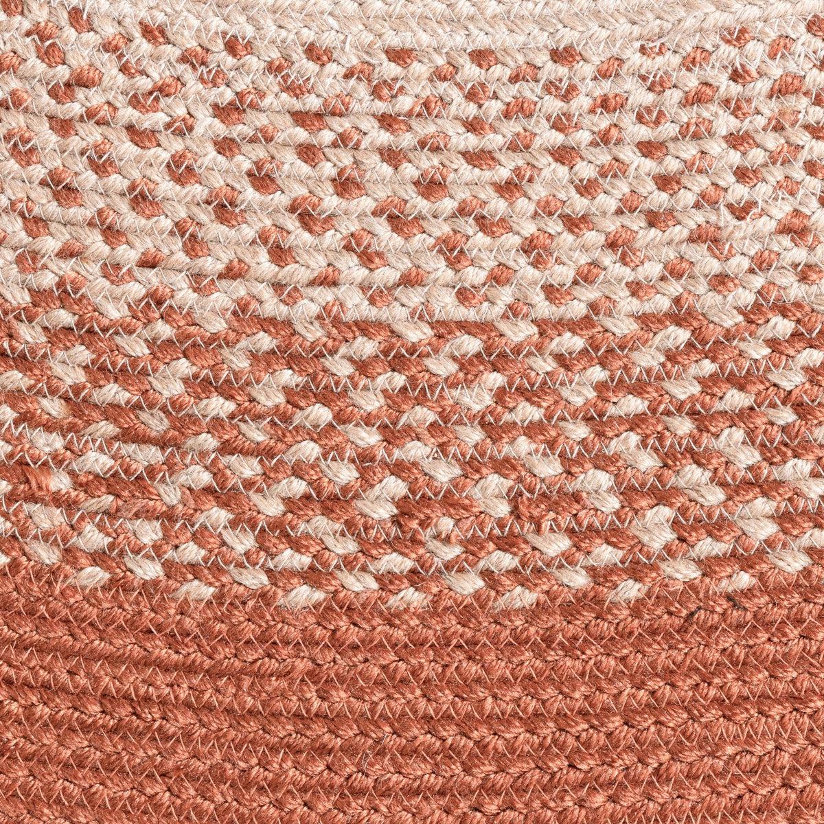 Round Indoor Outdoor Rug - Florence Terracotta