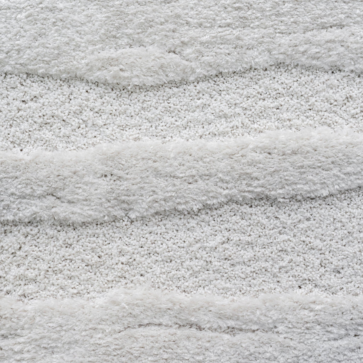 Modern Floor Rug - Lewis White 6191