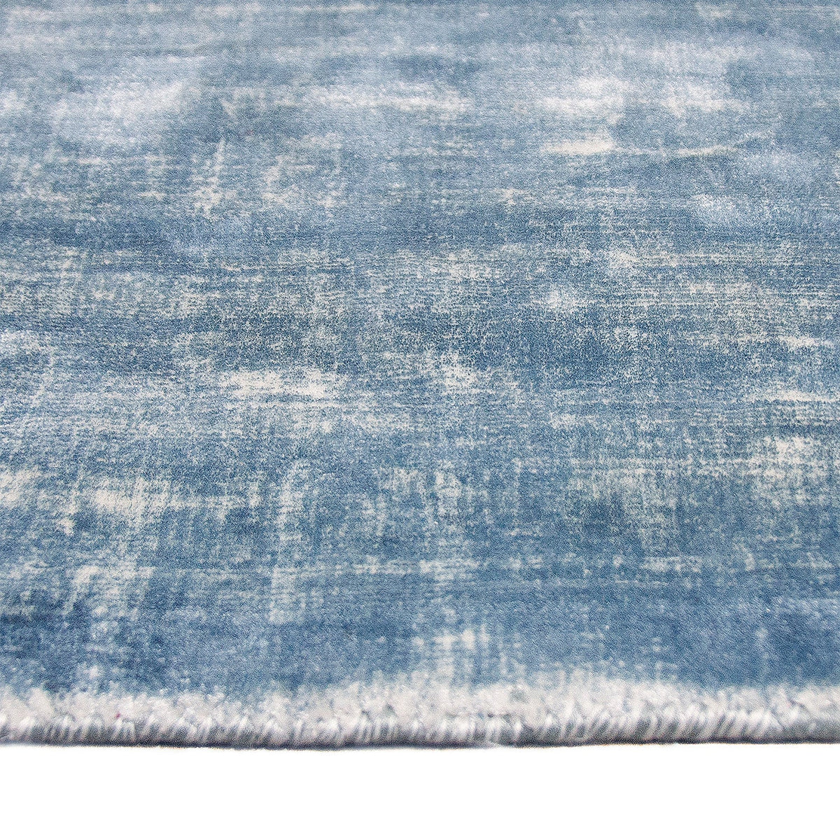 Viscose floor rug - Alain Blue
