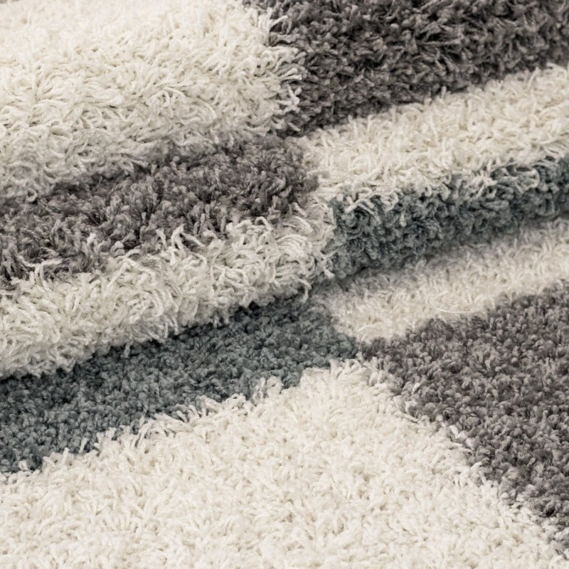 High-pile floor rug - Gala Turquoise