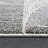 Round Modern Floor Rug - Verwood 6171