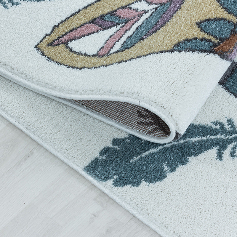 Kids' Rug - Fleurtje Bear Purple