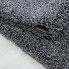 High pile floor rug - Sade Grey
