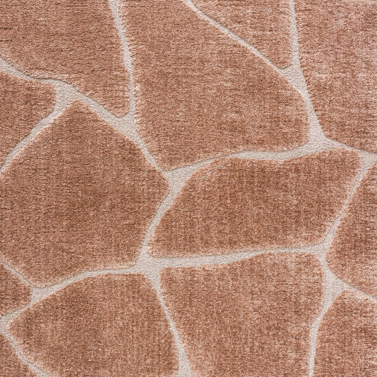 Organic floor rug - Maya Brown 7222