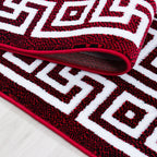 Modern Floor Rug - Jena Red 9340