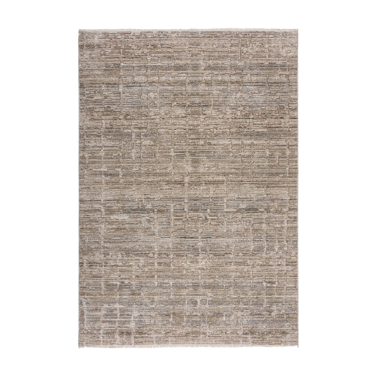 Abstract floor rug - Martino Taupe