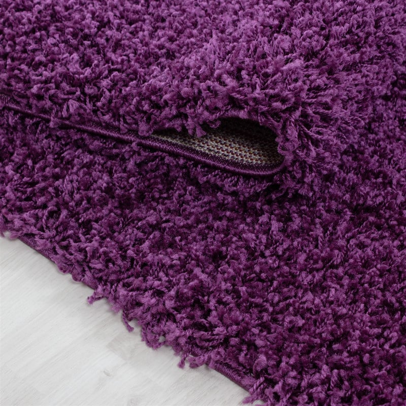 High-pile Floor Rug - Sade Purple