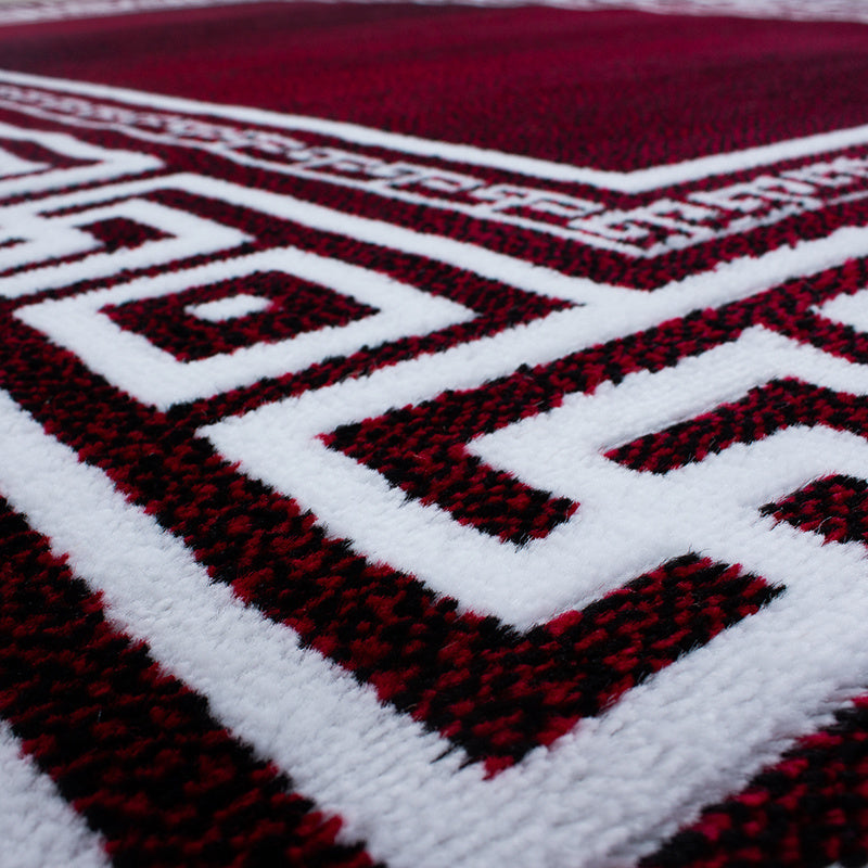 Modern Floor Rug - Jena Red 9340
