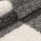 High-pile Floor Rug - Gala Light Grey