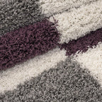 High-pile runner - Gala Purple