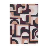 Modern floor rug - Nuance 9209 Pink