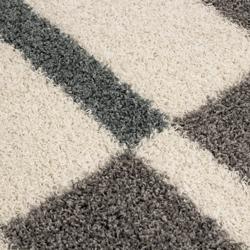 High-pile floor rug - Gala Turquoise
