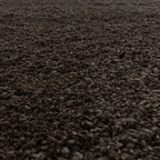 High-Pile Floor Rug - Fuzzy Brown