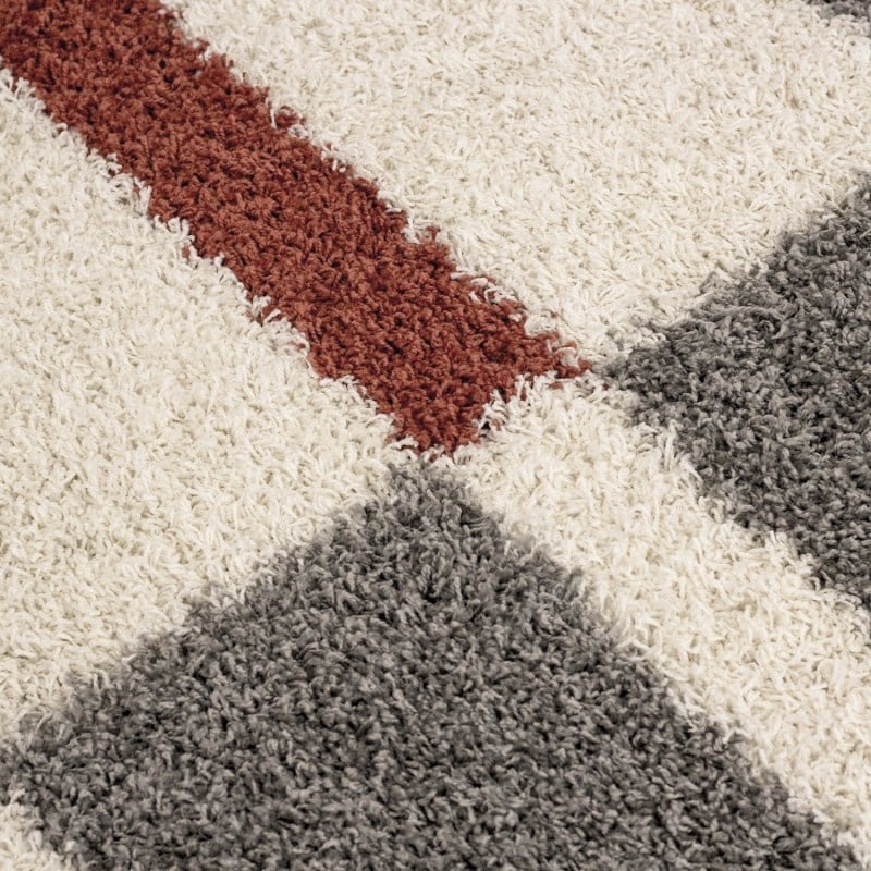 High-pile floor rug - Gala Terra