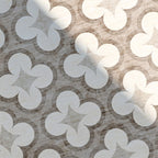 Tapis d'extérieur géométrique - Mosaic Clover Crème