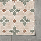 Tapis d'extérieur géométrique - Mosaic Dot Vert