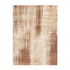 Abstract rug - Rusty Brown