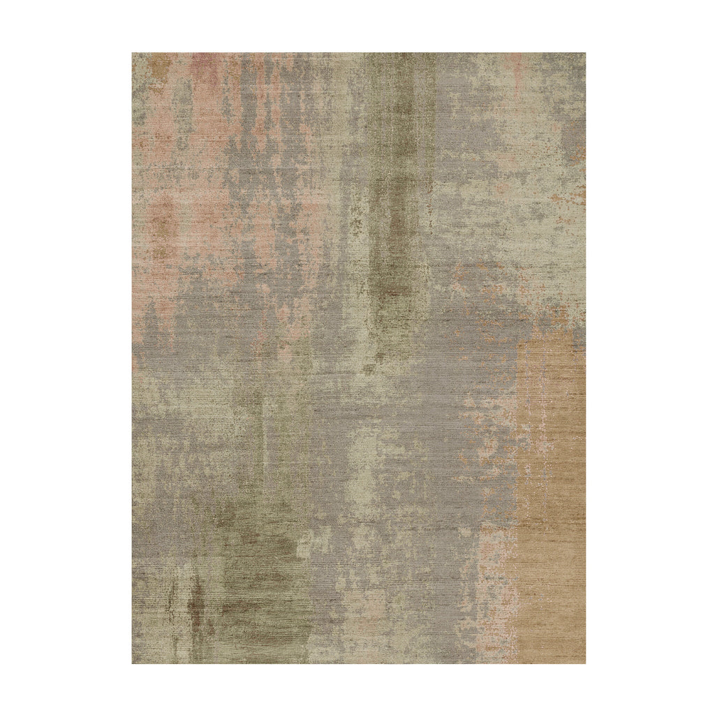 Tapis abstrait - Rusty Pastel