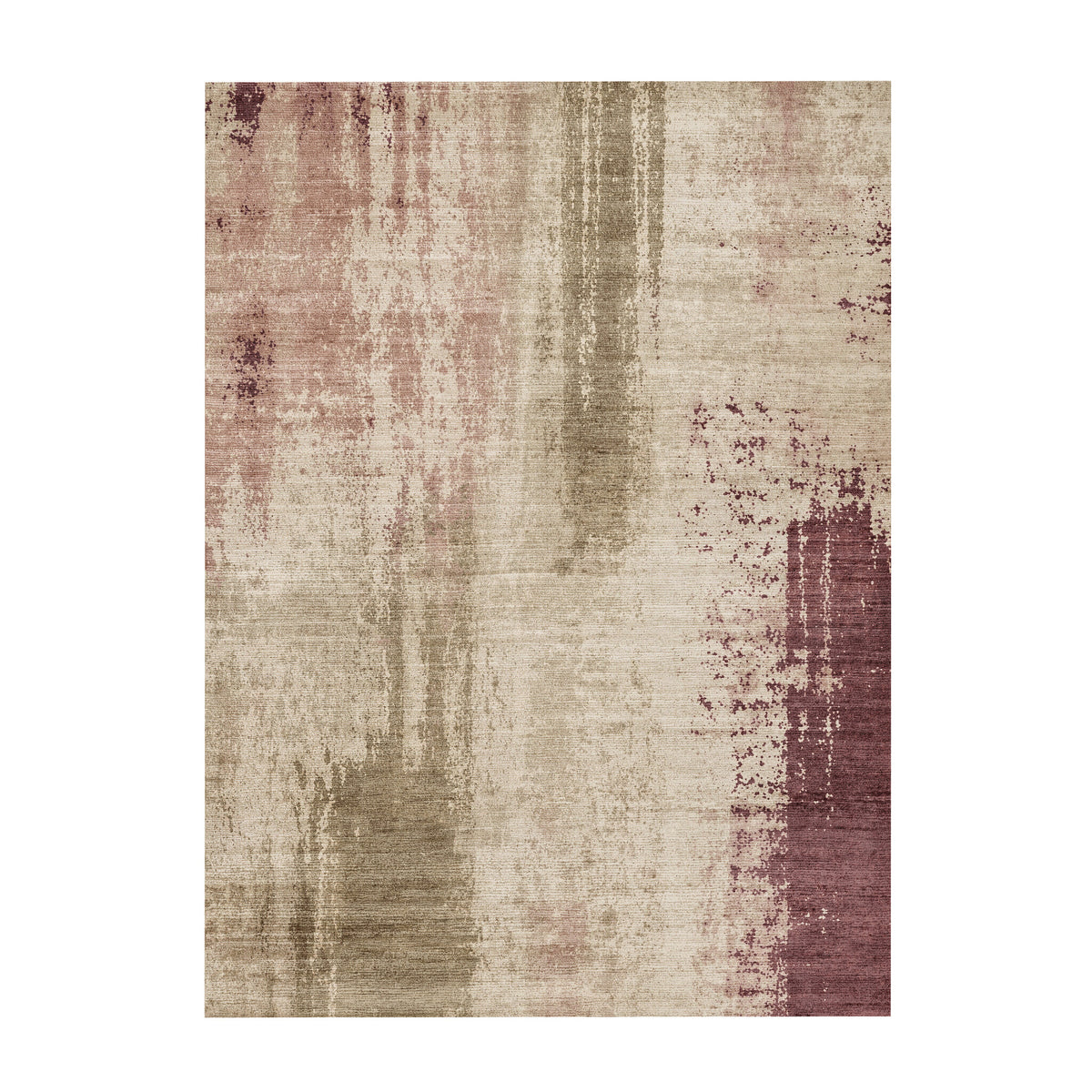 Abstract rug - Rusty Multicolour