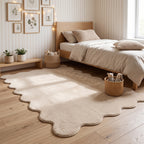 Tapis lavable - Puck Beige
