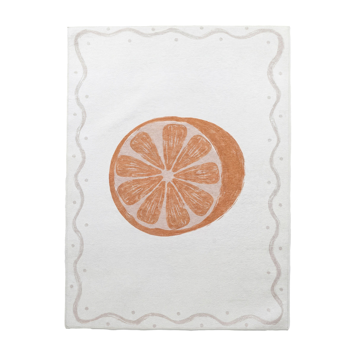 Tapis enfant lavable - Mick Sinaasappel Orange