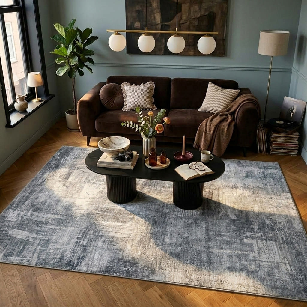 Modern Rug - Strength Grey/Green