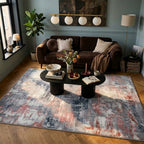 Tapis moderne - Strength Rouge/Rose