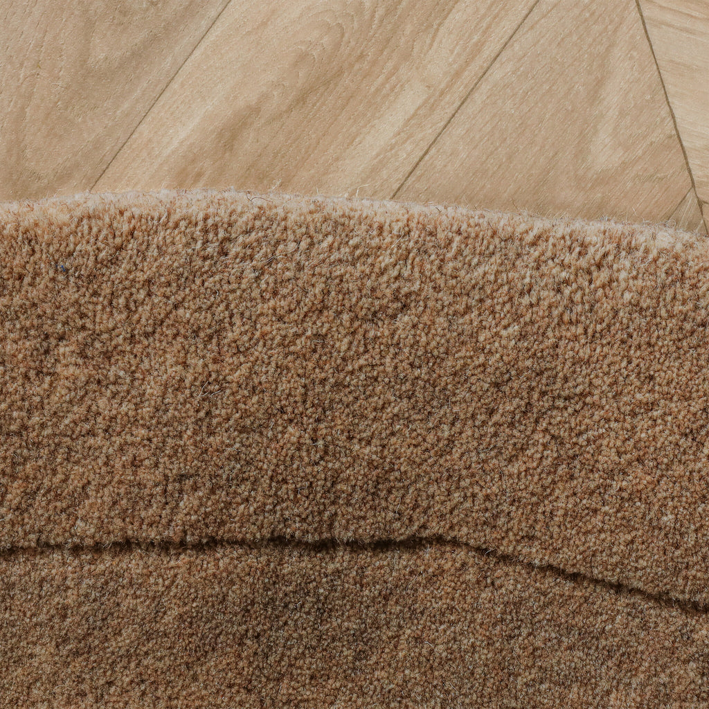 Tapis organique - Isara Border Brown