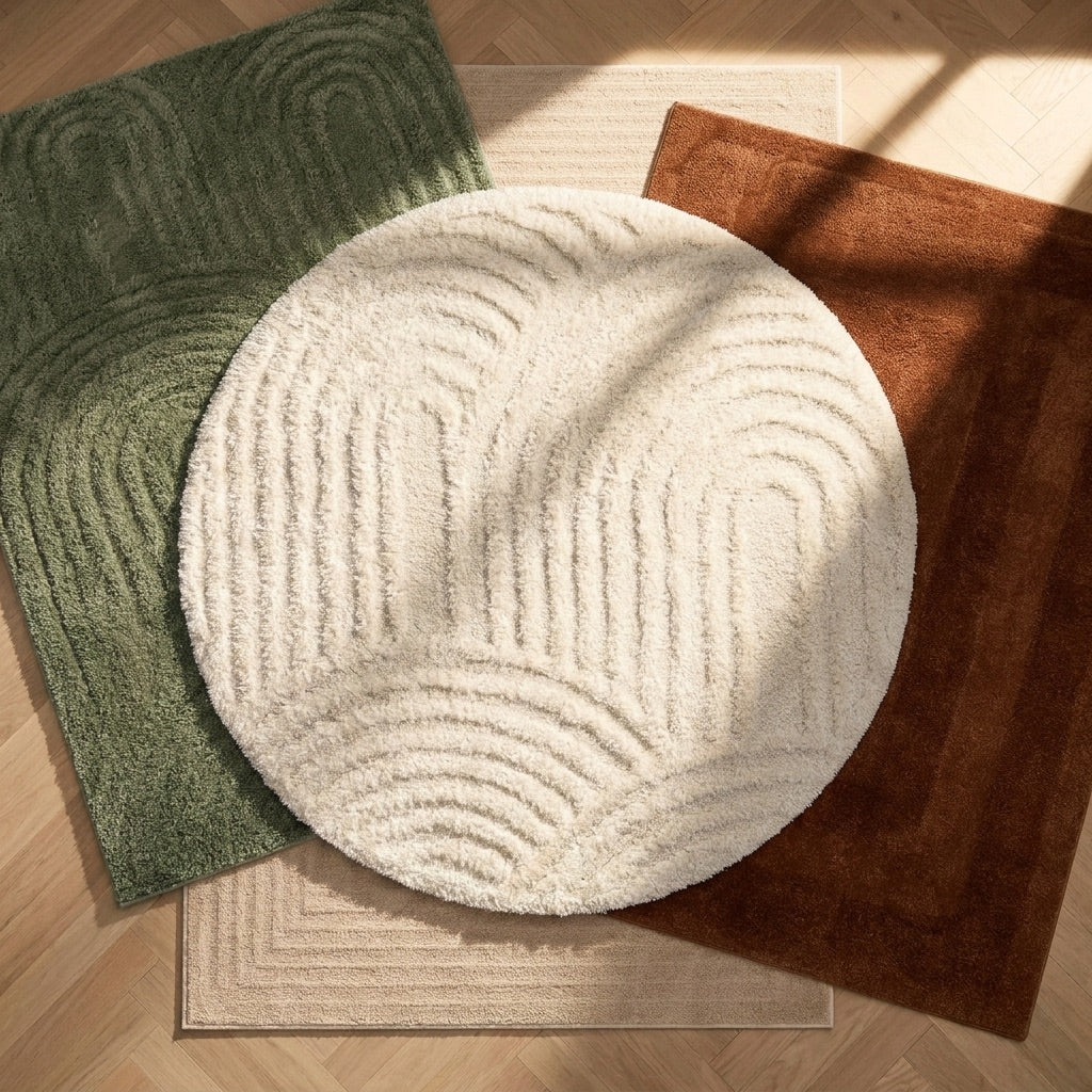 Tapis scandinave - Lova Frames Terracotta