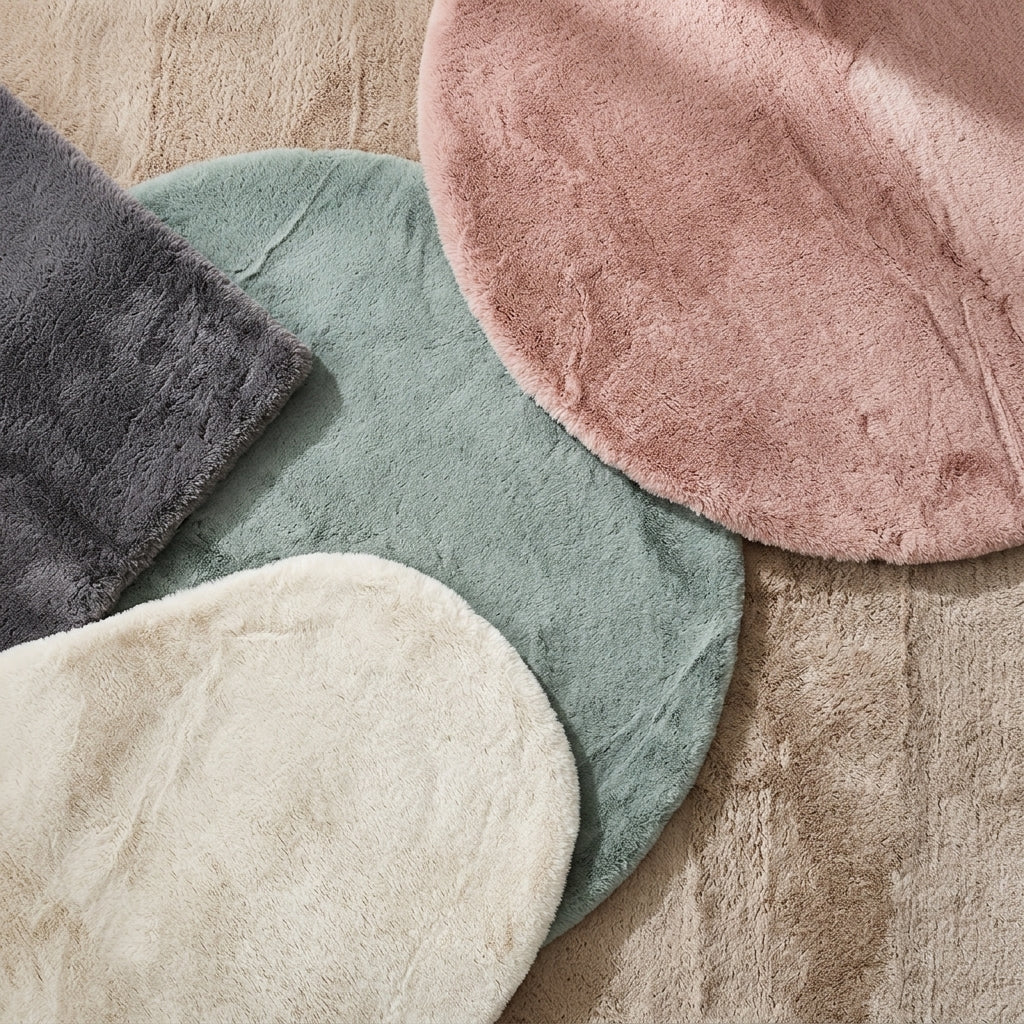 Soft High Pile Rug - Comfy Supreme Wavy Pink