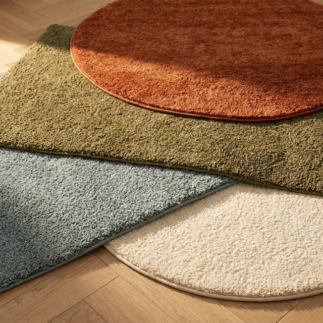 High-Pile Rug – Wish Green