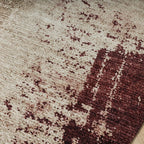 Tapis rond abstrait - Rusty Multicolour