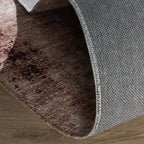 Tapis rond abstrait - Rusty Multicolour