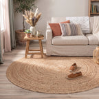 Tapis en jute - Fair Rond Naturel
