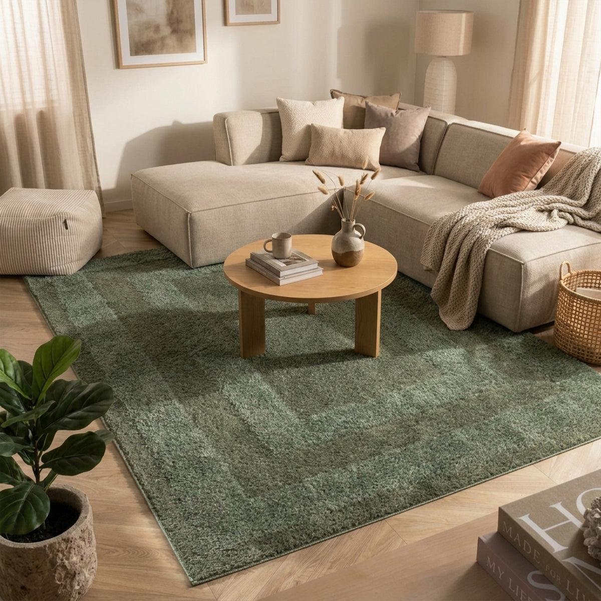 Tapis scandinave - Lova Border Vert