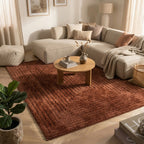 Tapis scandinave - Lova Frames Terracotta