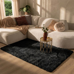 Shaggy Rug - Blaze Black