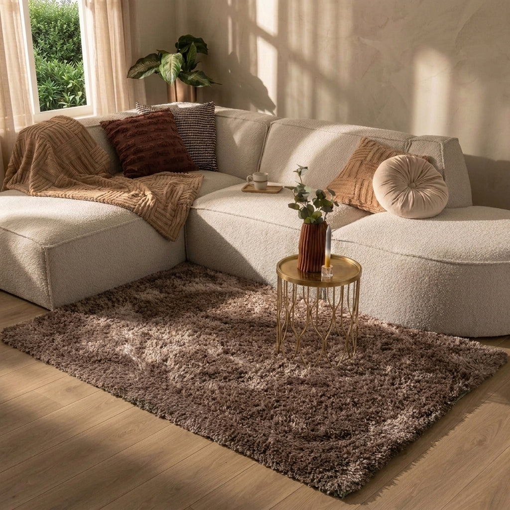 Shaggy Rug - Blaze Taupe