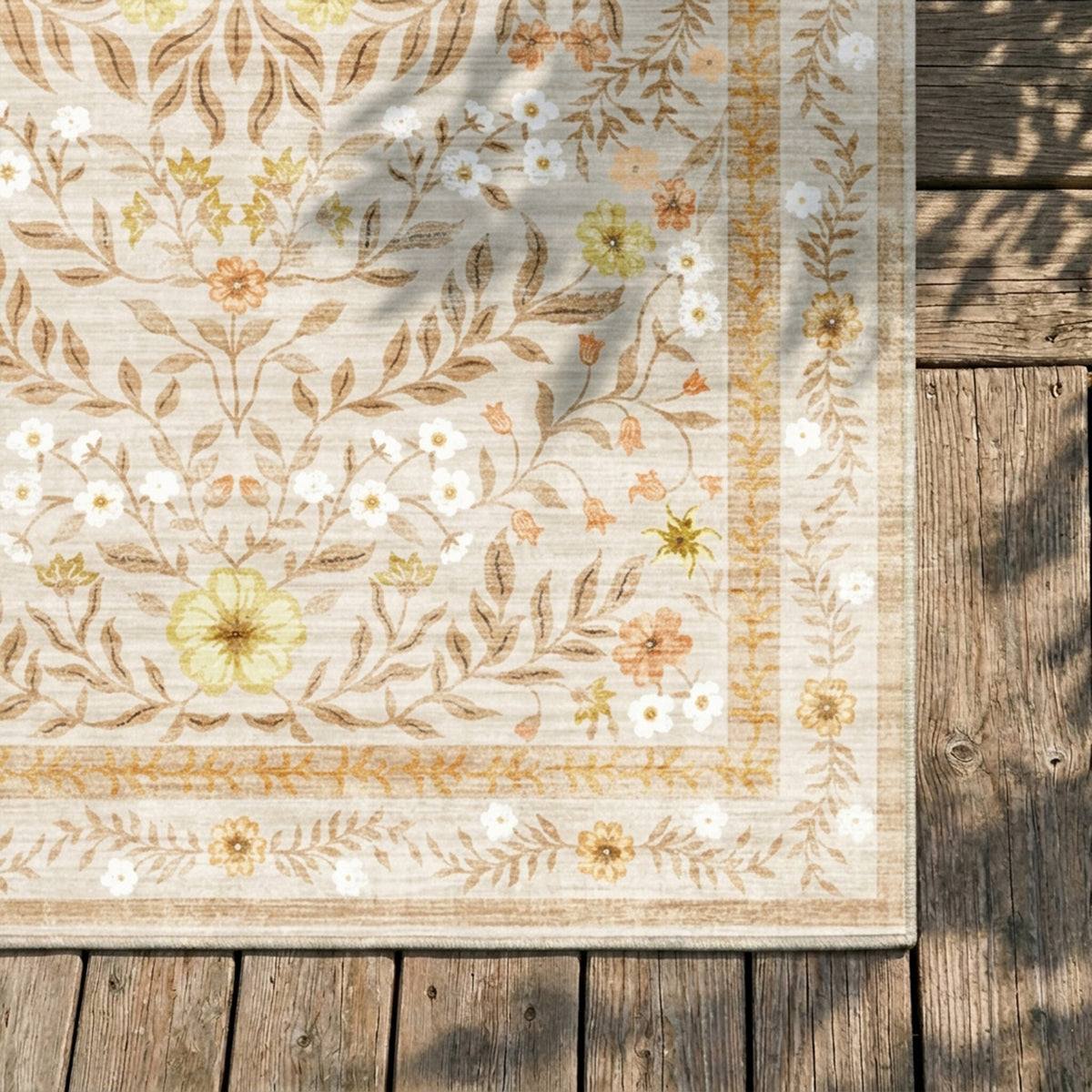 Vintage buitenkleed - Luana Geel