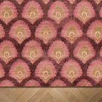 Tapis vintage - Sage Pattern Rouge