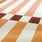 Tapis pour enfants lavable - Billy Blocks Terracotta