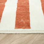 Tapis pour enfants lavable - Billy Blocks Terracotta