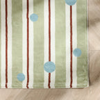 Tapis pour enfants lavable - Billy Dots Vert