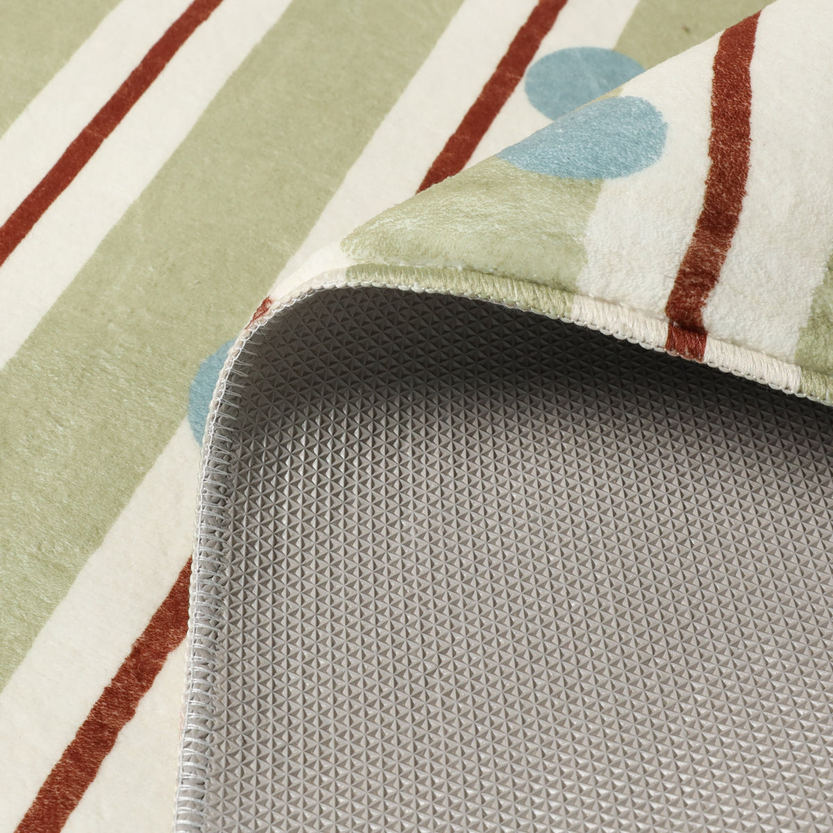 Tapis pour enfants lavable - Billy Dots Vert