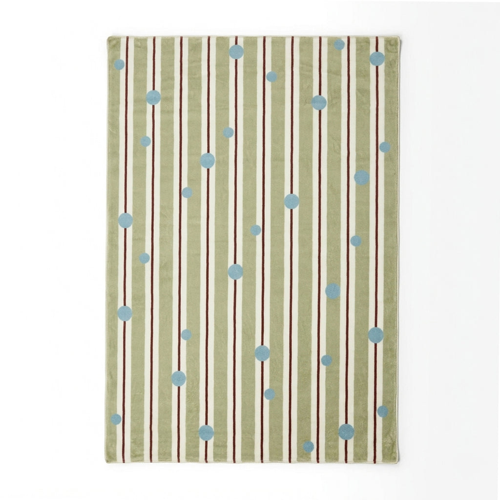 Tapis pour enfants lavable - Billy Dots Vert