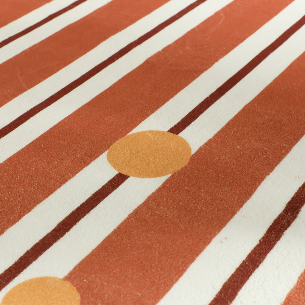 Tapis pour enfants lavable - Billy Dots Terracotta