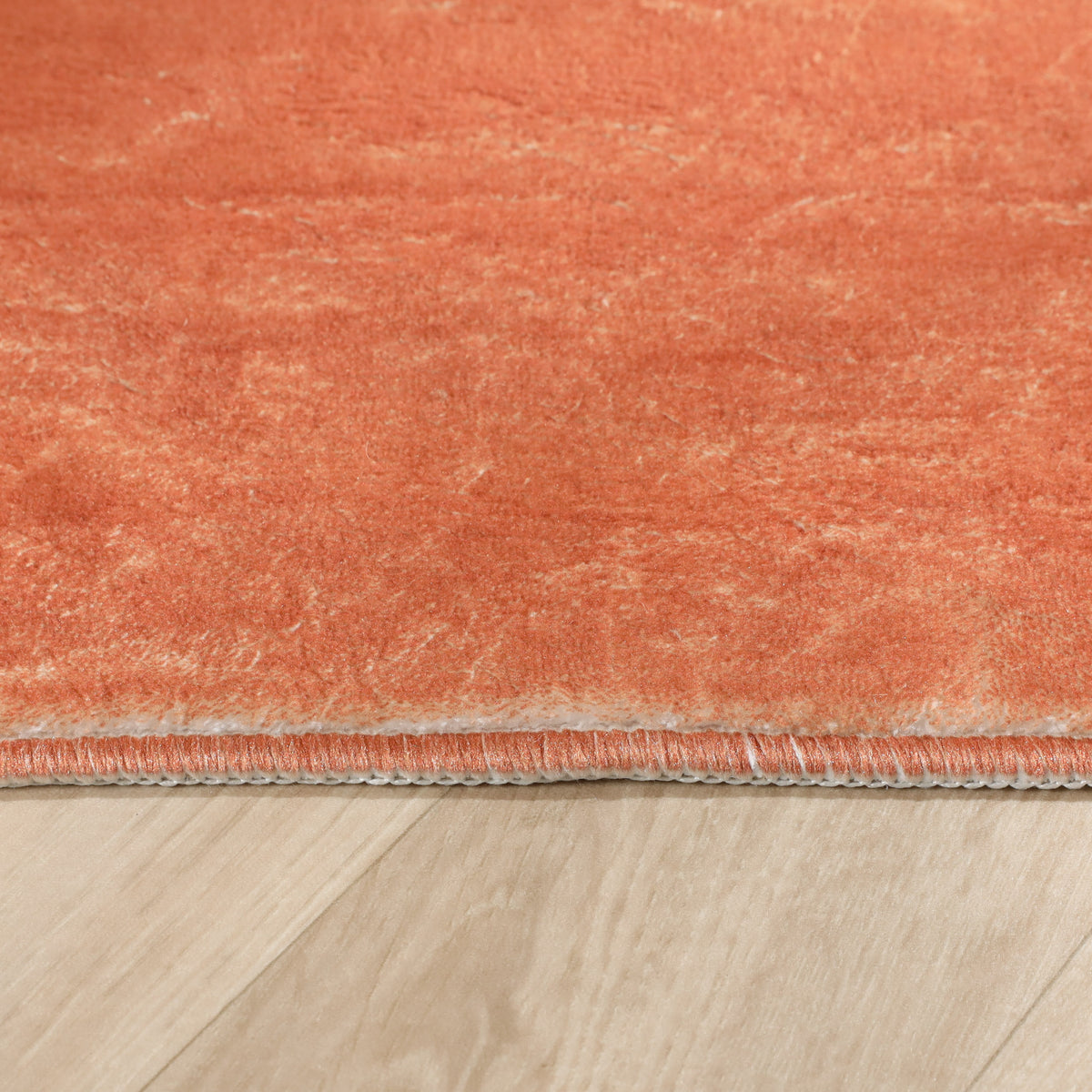 Tapis pour enfants lavable - Billy Shapes Terracotta
