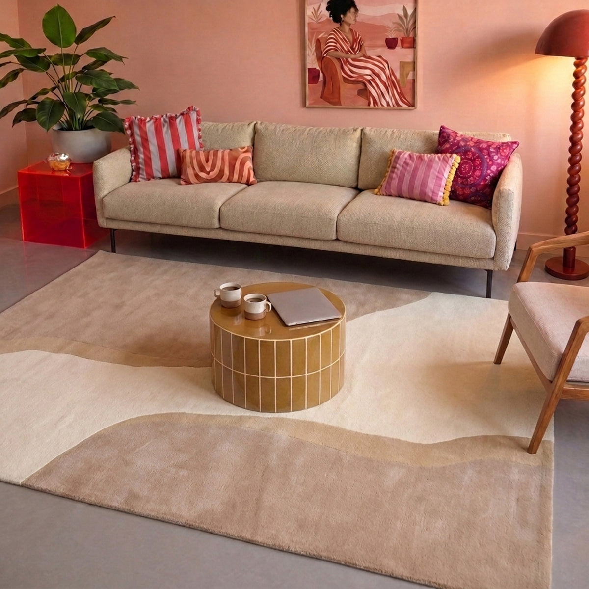 Tapis en laine – Vienna Beige