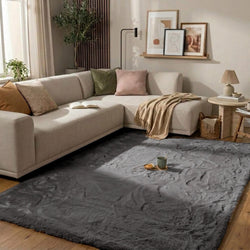 Soft High Pile Rug - Comfy Supreme Anthracite